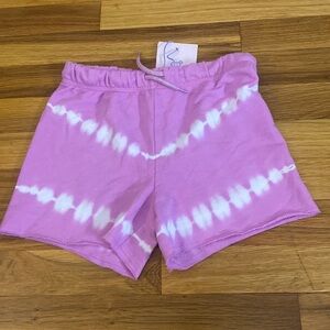 More Than Magic Girl’s Pink and White Tie Dye Shorts Size M